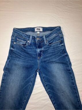 PAIGE Verdugo ankle skinny Jeans in Medium Blue Wash